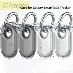 Funda transparente de TPU suave para Samsung Galaxy SmartTag2, carcasa protectora totalmente impermeable para Smart Tag 2, novedad de 2023