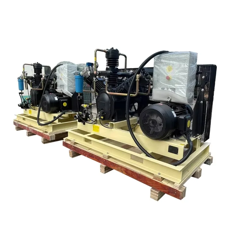 【Industrial】Industrial Electric 30/40 Bar Medium And High Pressure Booster Compressor Reciprocating Air Piston Compressor
