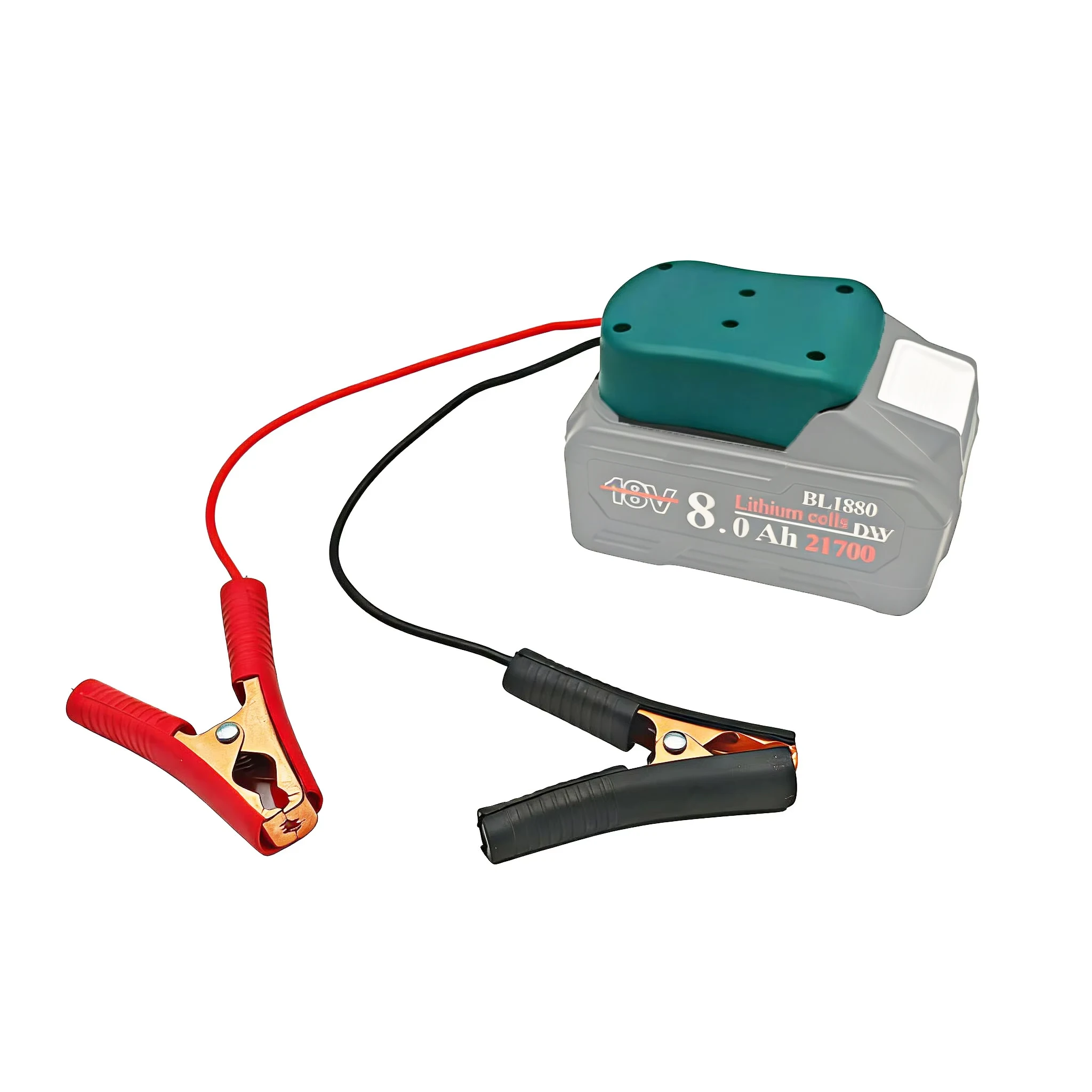 Werkzeugteil für Makita Lithium-Batterie, Autozünder, Notstart-Beleuchtung, Start-Booster für Dewalt, für Milwaukee, für Bosch – Detail 9