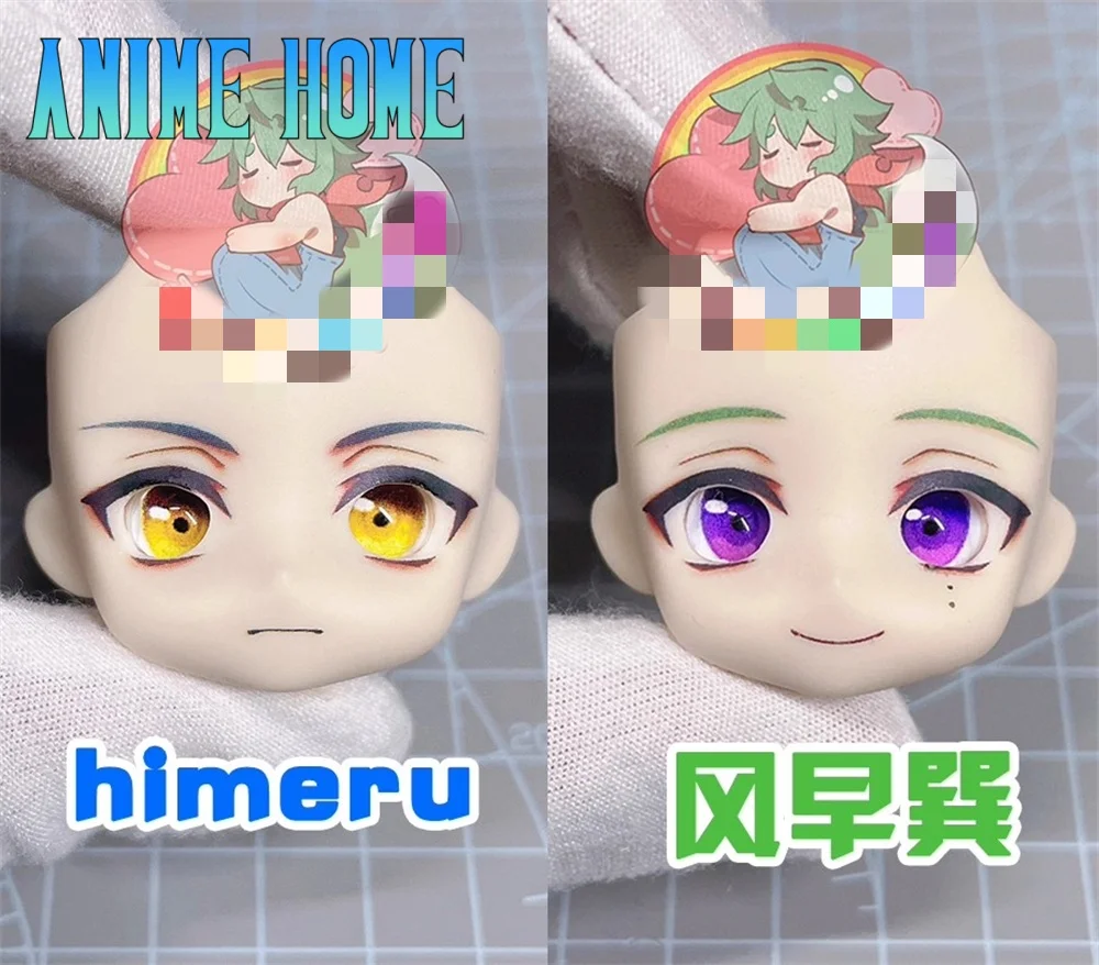 ゲームアンサンブルスター ヒメル タツミ カゼハヤ 役割 Cos 手作り OB11 フェイスプレート オープンアイ 代替顔表現 コスプレ