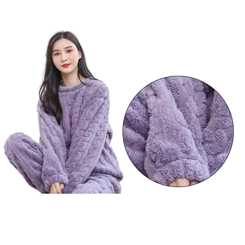 Soft Pajamas Comfortable Warm Soft Wear Pyjama Sets Loungewear Pyjamas