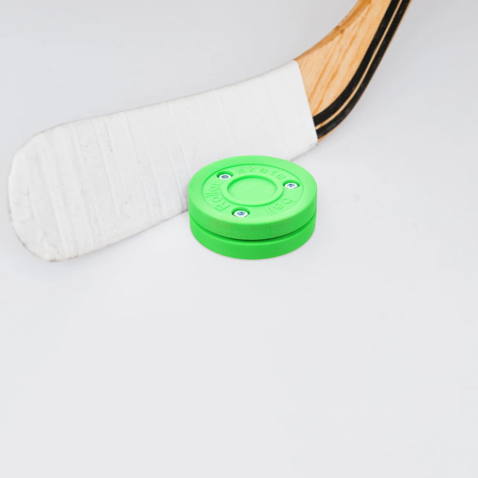 Puck de Hockey, rodillo de juego, discos de interior, pelota de entrenamiento, vitrinas de Fitness para carrera de hielo