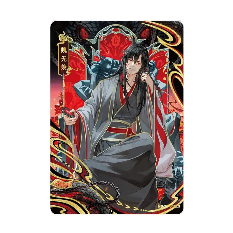 Оригинальная серия KAYOU Mo Dao Zu Shi 4 QM/XD/MC/CP/CH/PT/FM/Q/YX/JQ Drunken Dream Chapter Lan Wangji Wei Wuxian, коллекционная карта