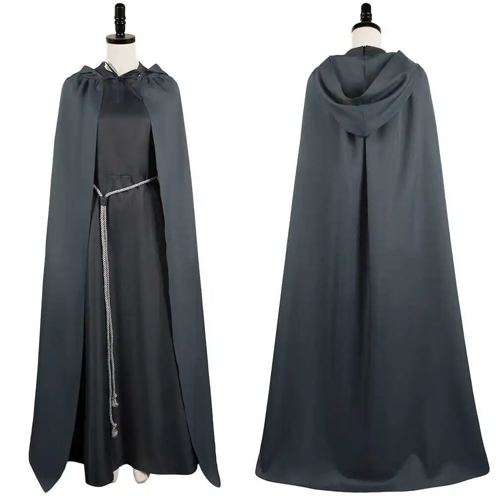 

loween Wizard Performance Robe ex oulder awl Faion ow Prop Costume Men's Women's Wardrobe Ethnic Stage Costume