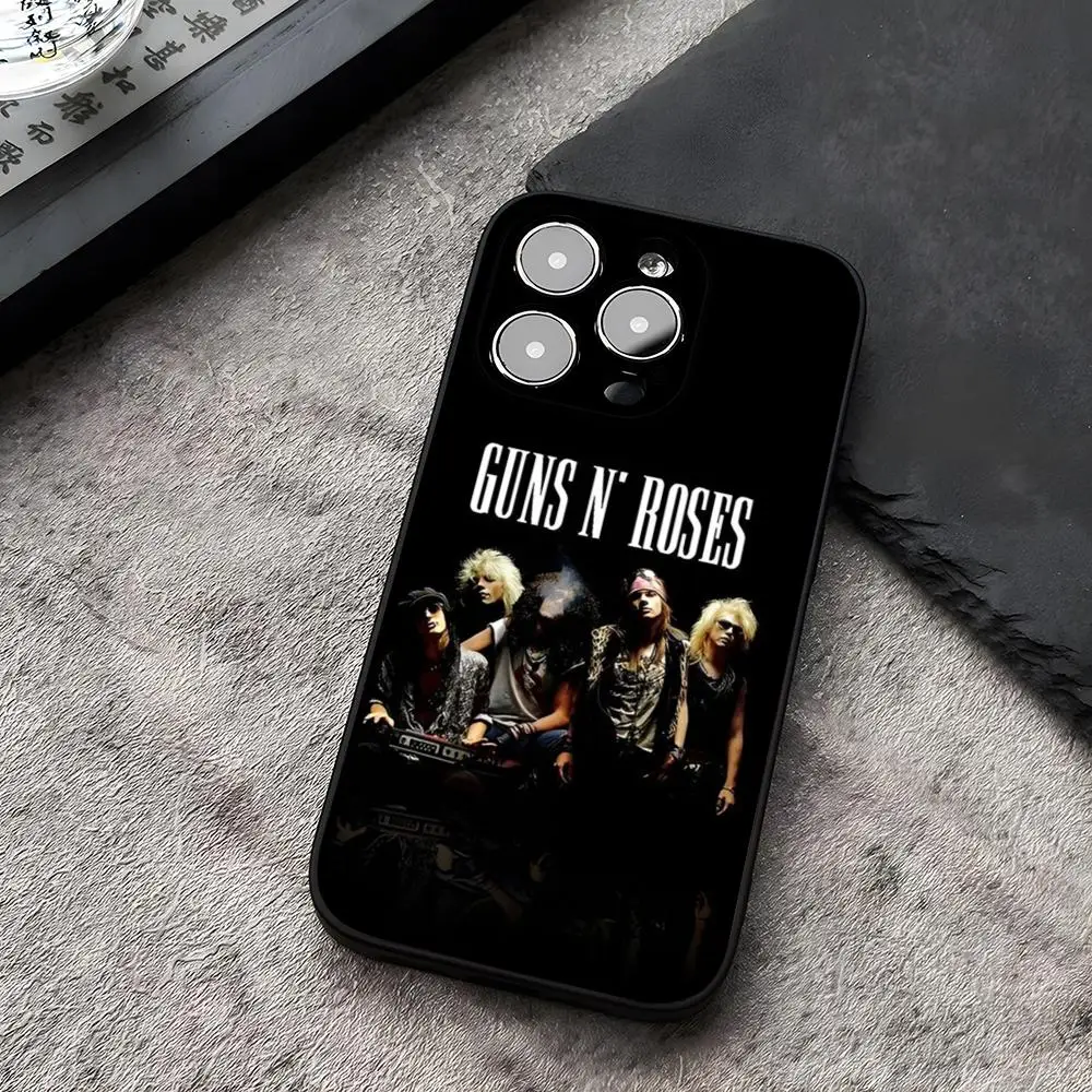 Guns N Roses Rock Band Phone case Funda for iphone 14 16 13 11 15ProMax 12 Pro Max Mini Xr Xs X 7 Plus Covers