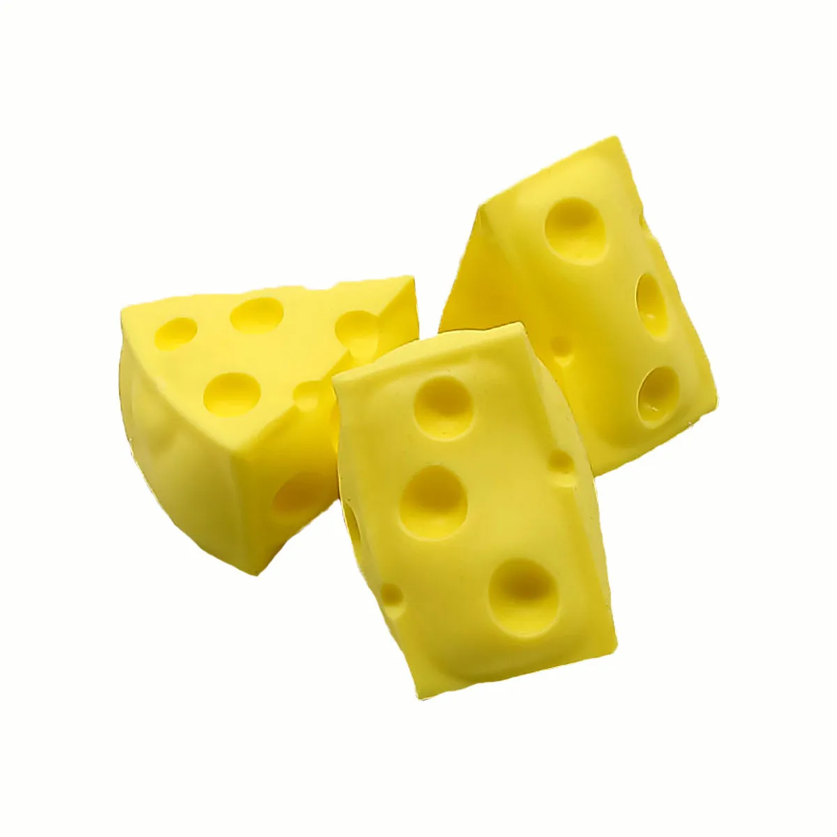 Queijo amarelo Stress Relief Novidade Mordaça Brinquedos, Hot Creative Squeeze, Hobby Colecionáveis, Design exclusivo, Presentes para crianças, Novo, 2024