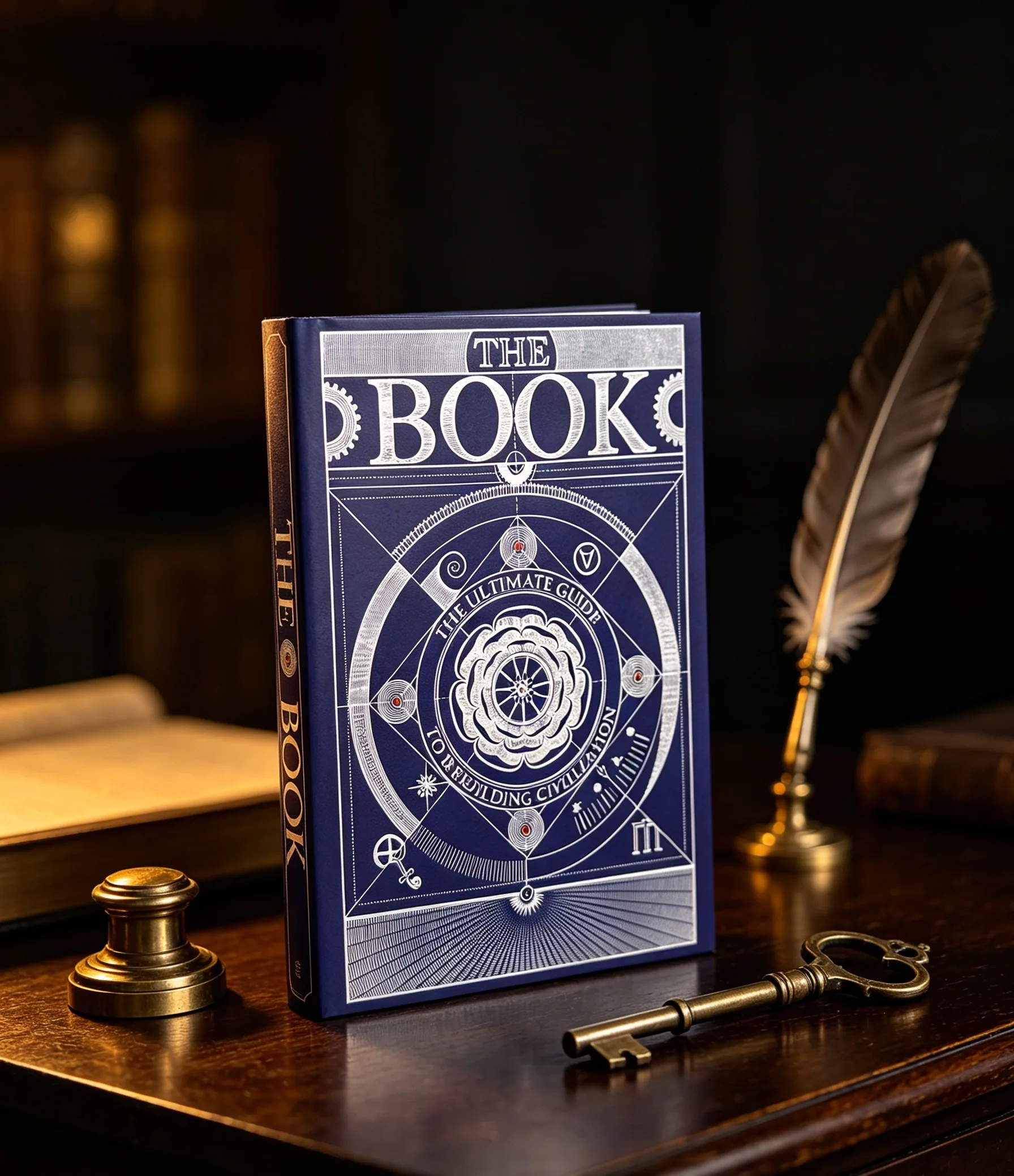 Teach humanity to redevelop technology and civilization from scratch, an encyclopedia with extensive hand-drawn illustrations