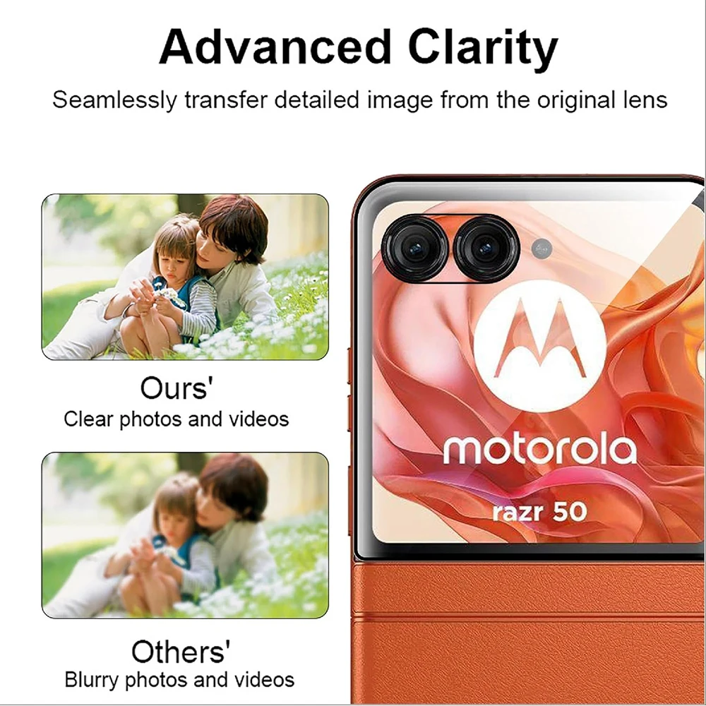 3D Curved Tempered Glass for Moto Razr 50 Ultra Screen Protector HD Clear Protective Guard Film for MOTO Razr Plus 2024