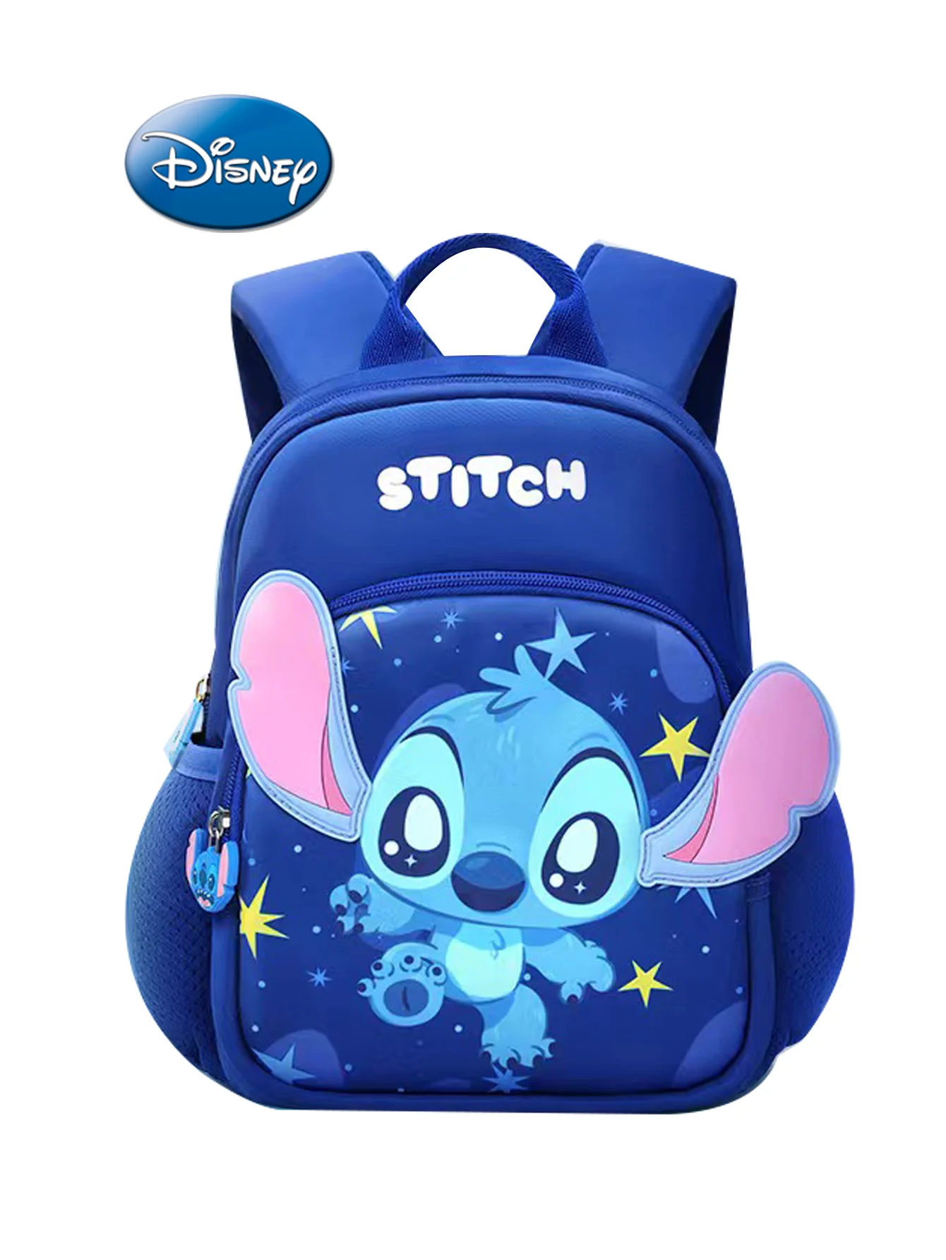 1PC Disney Officially Licensed Stitch Backpack Cute Cartoon Character Thanksgiving Thanksgiving Back to School Season Gift