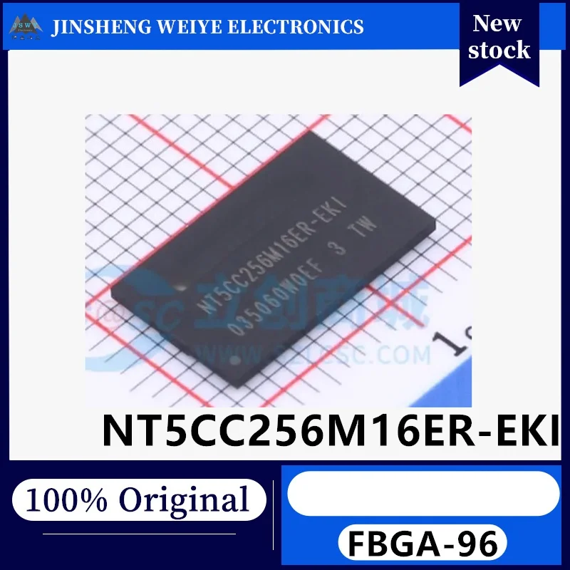 

(1/5 piece) NT5CC256M16ER-EKI NT5CC256M16ER BGA96 DDR3 SDRAM Brand new, original, in stock
