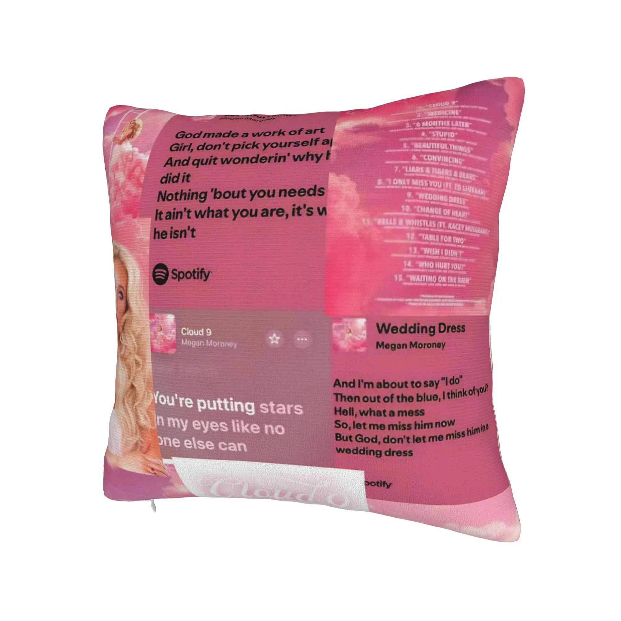 Megan Moroney Singer  Pillowcases Accessories Soft Cushion Cover Decorations  Pillow Case Cover Home Multi-Size