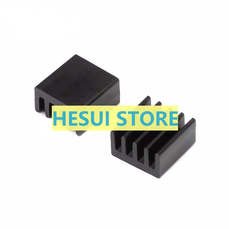 Alta qualidade preto/prata dissipador de calor, 20 pcs