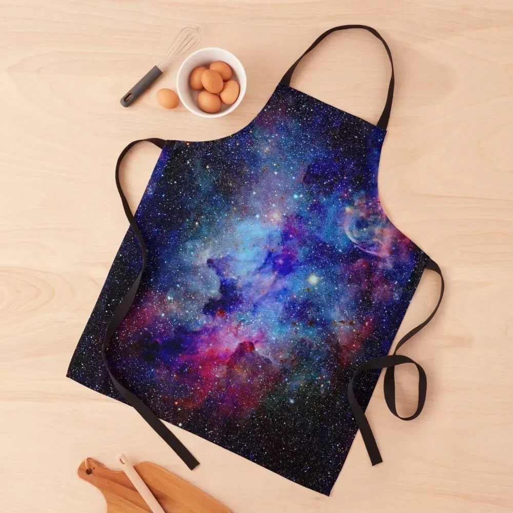 

Blue Cosmic Star Galaxy Apron Kitchen And Household Goods For Women Kitchen Kitchen Utensils Chef Uniform For Men Apron