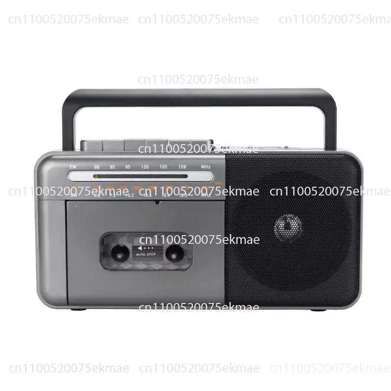 Retro Cassette: Bluetooth-Enabled, Rechargeable, Portable Cassette Player