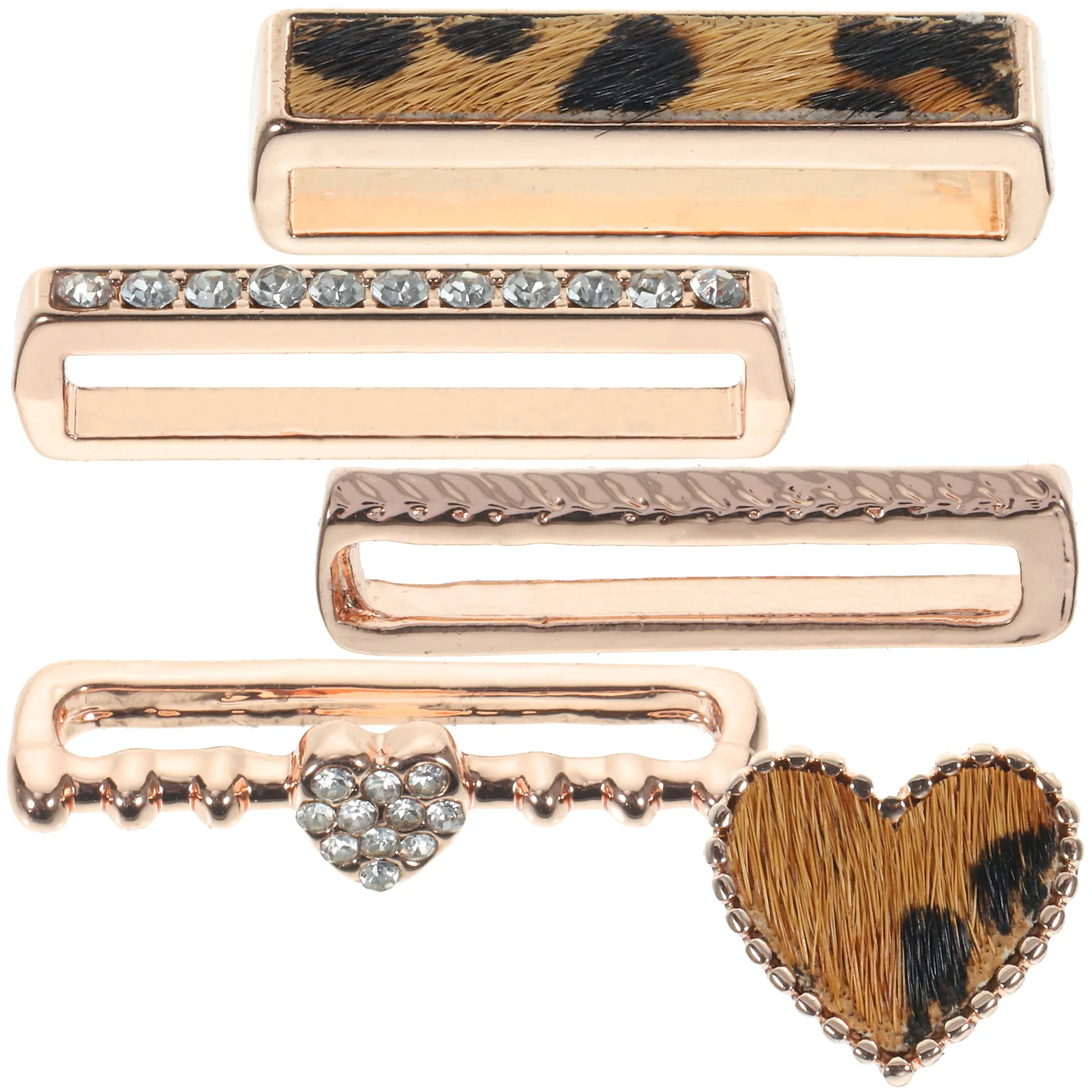 

Silver Metal Watchband Charms For Apple Watch Stylish Bling Decorations Band Accessories Smart Watchband