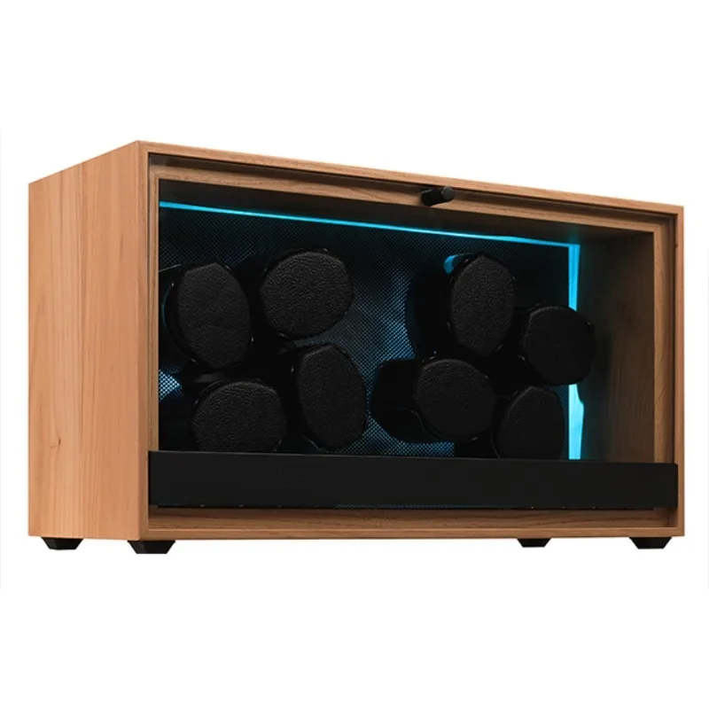 التلقائي ووتش المنظم اللفاف الساعات الكبيرة اللفاف الرجال السفر ساعة اليد لف آلة الدوار الساعات لف الجهاز