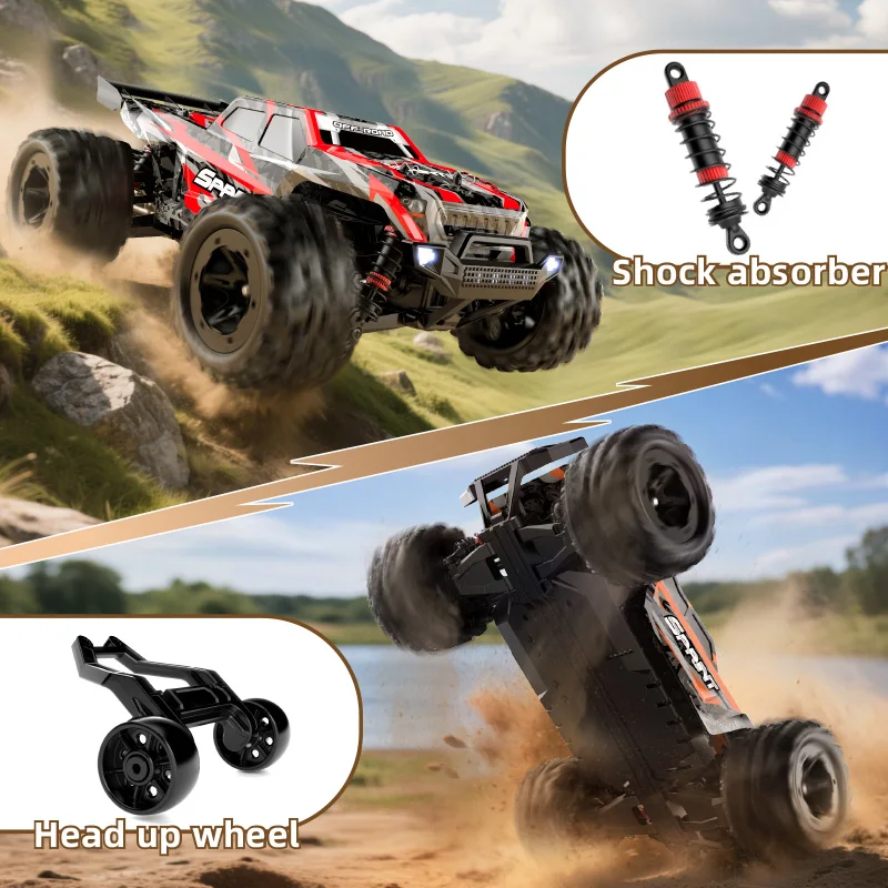 

9309E 1:18 4WD High-Speed RC Electric Off-Road Car - Simulated Pickup, Toy Gift