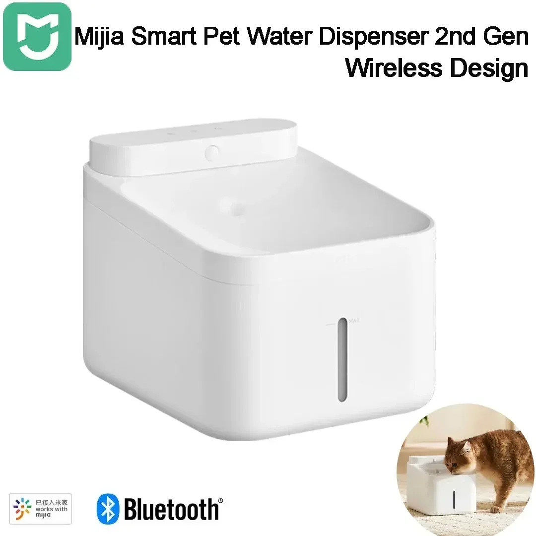 CANBOUN For Xiaomi MI 3L Mijia Smart Drinker Feeder Bowl Pet Drinking Fountain Dispenser Wireless Automatic Pet Cat Water Fount