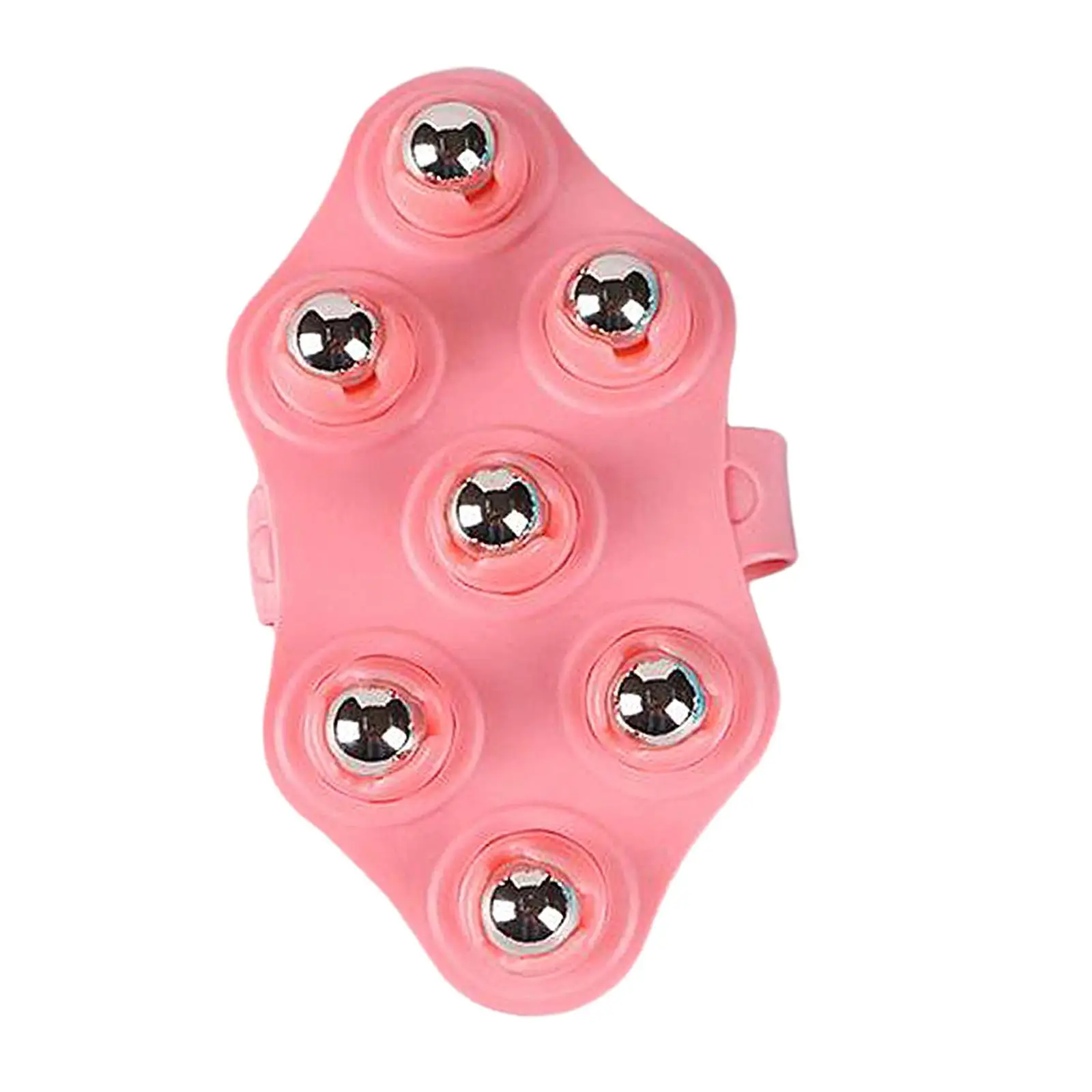 7 Ball Palm Shaped Hand Held Massager Deep Tissue Massage with Magnetic for Chest, Hamstrings, Full