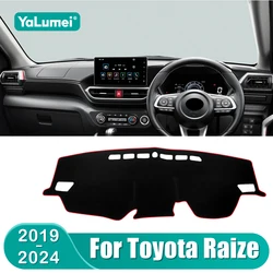 For Toyota Raize Daihatsu Rocky A200 2019 2020 2021 2022 2023 2024 Car Dashboard Covers Mat Sun Shade Non-slip Pad Accessories