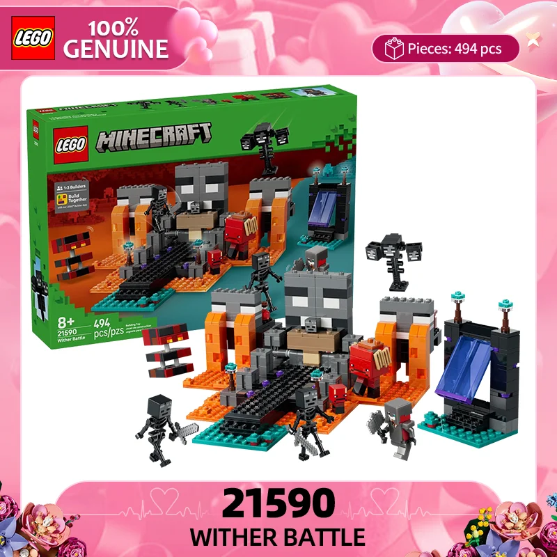 

LEGO Building Blocks My World Series 21590 Spirit Wars Children's Puzzle Boys and Girls Building Blocks Toy Gift