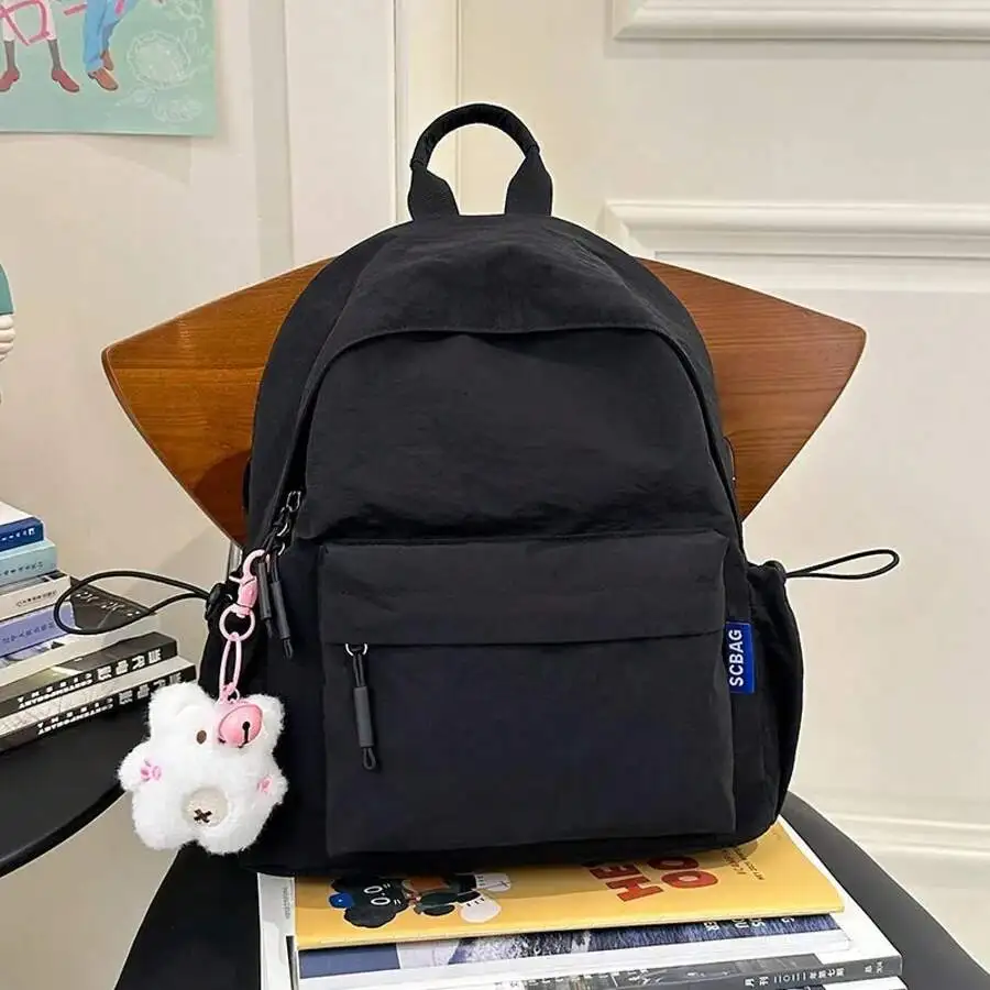 

Lightweight Compact Travel Backpack For Women Stylish Durable Nylon Shoulder Bag