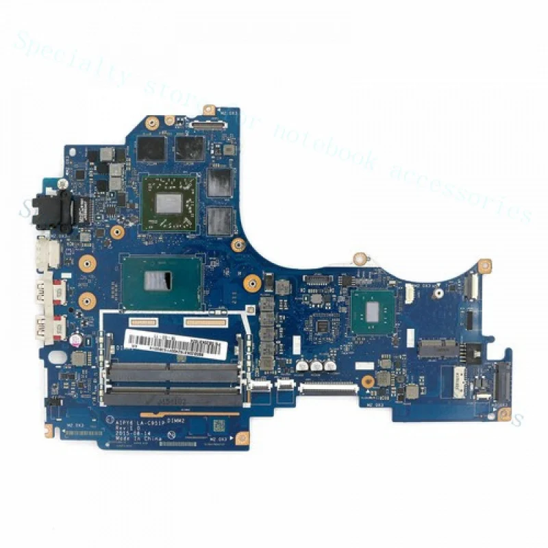 

Материнская плата A+ I5-6300HQ для Lenovo Ideapad Y700-14ISK R9 M375 LA-C951P 5B20M55503