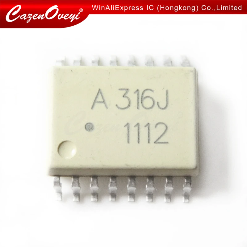 10pcs/lot A316J HCPL-316J HCPL316J HP316J SOP-16 In Stock