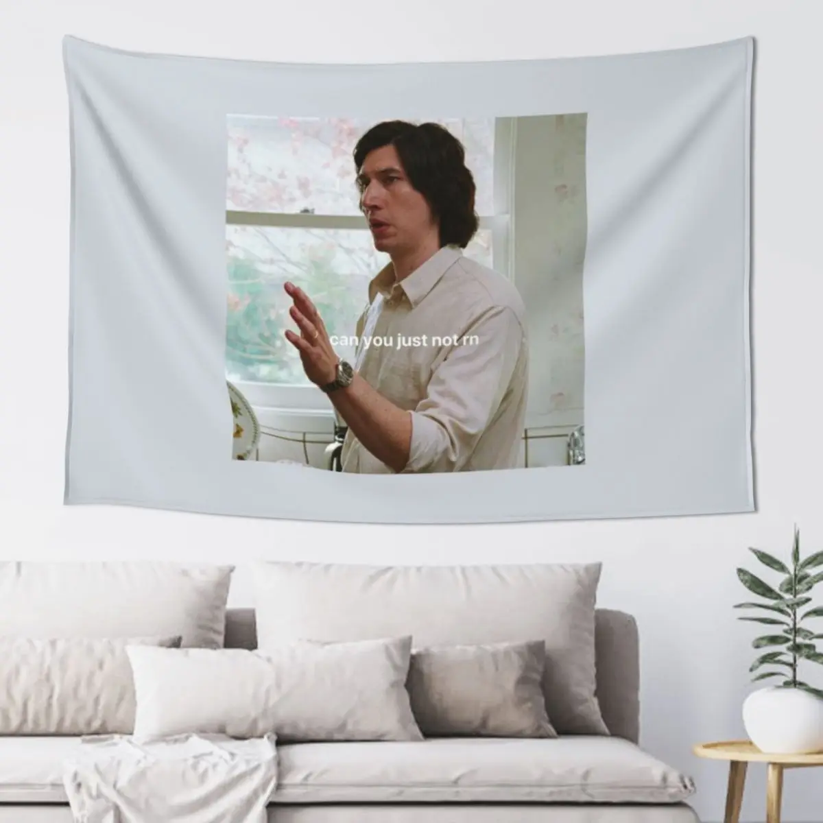 

Adam "can you just not rn" Driver as Charlie Barber in Marriage Story Tapestry Decor Home Nordic Home Decor Tapestry