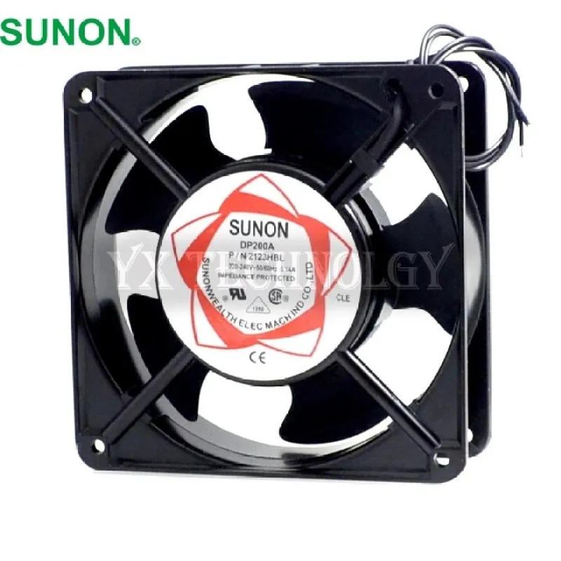 

For Sunon DP200A P/N 2123HBL 2123HSL 2123XBL 2123XSL 12038 120*120*38MM 120mm cooling fan