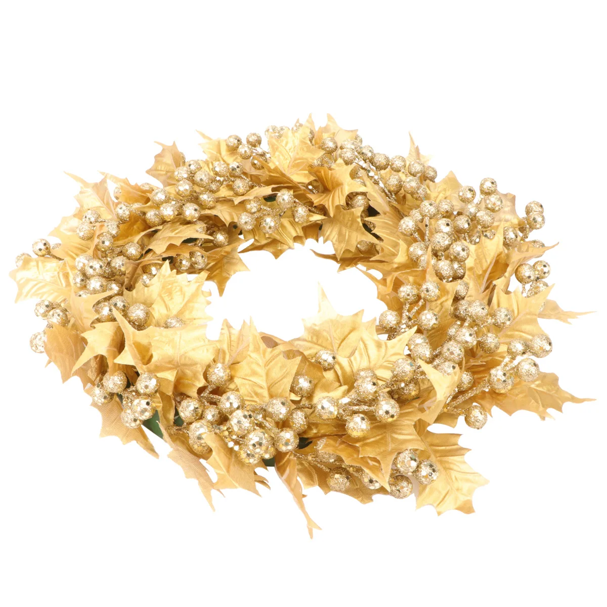 

Decorations Trichosen Fruit Wreath Christmas Outdoor Berries Ornament Gold and Silver Garland Ornaments