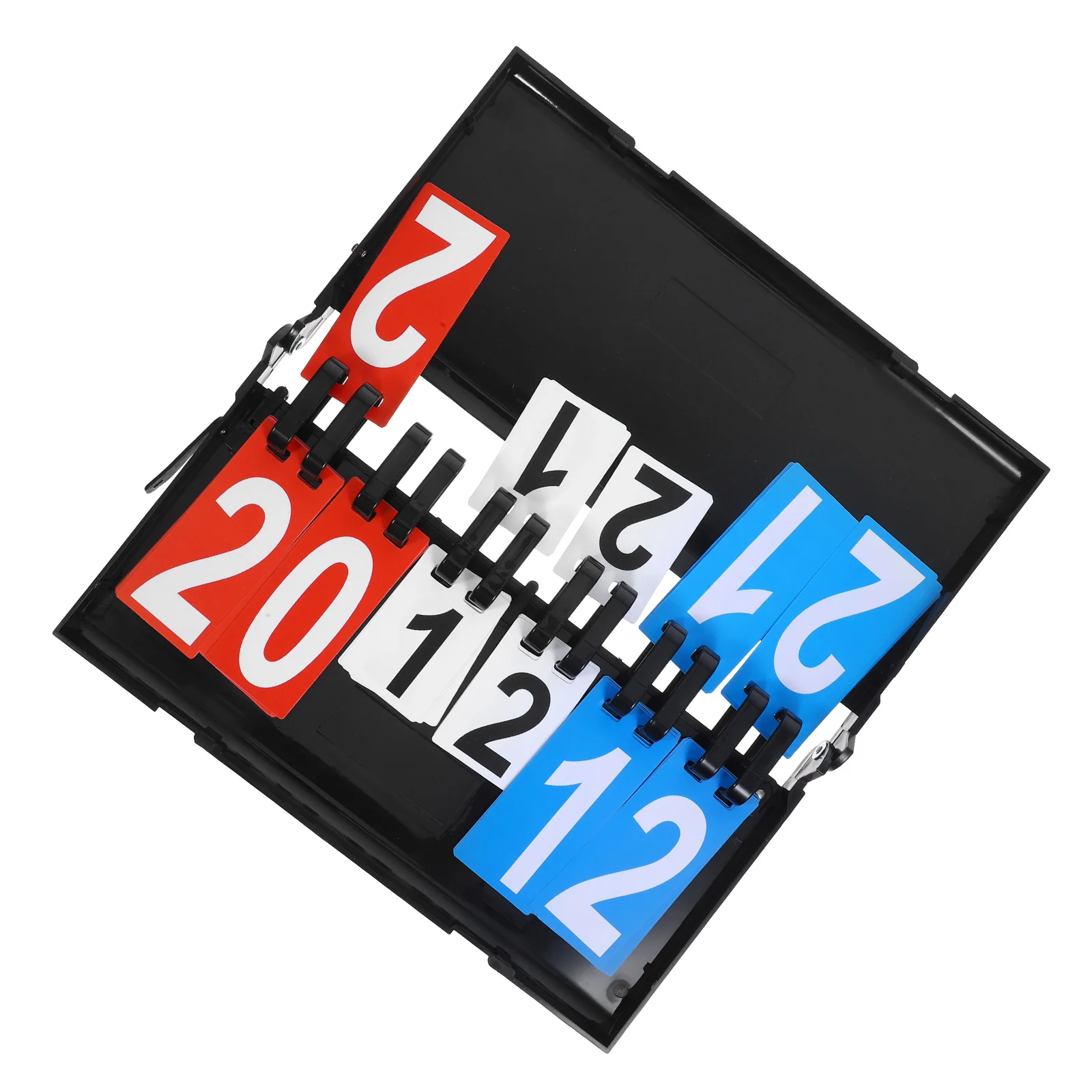 

Basketball Scoreboard Professional Game Scorekeepers Plastic Flip for Sports Clear Numbers Design Easy Efficient Convenient Team