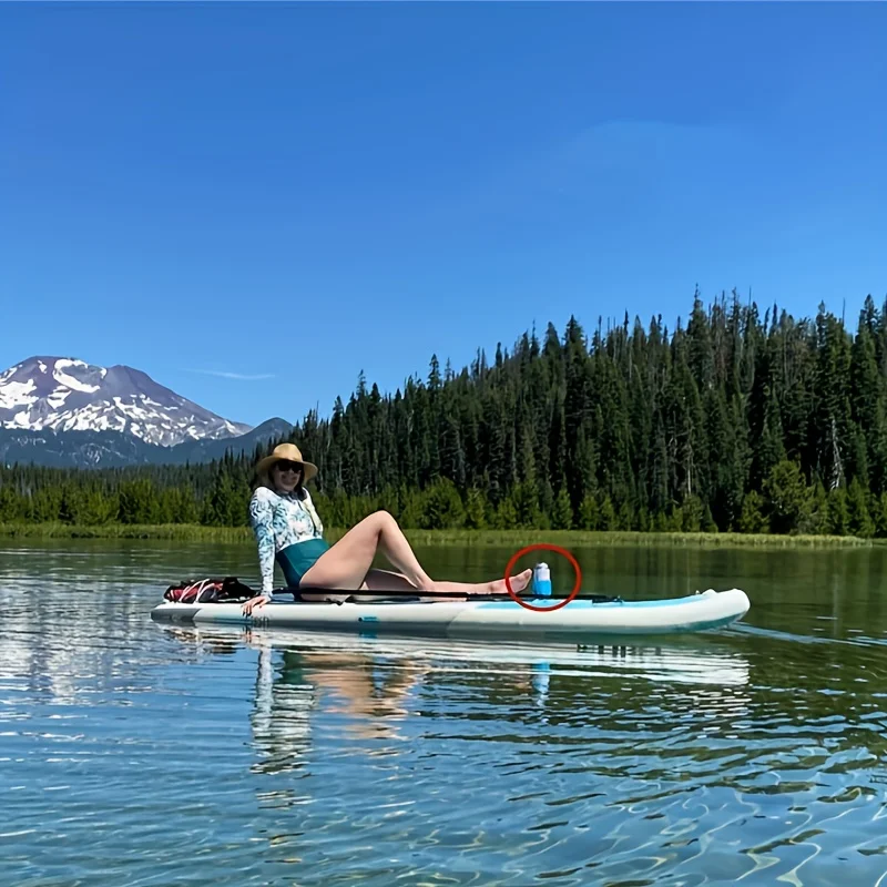 جديد تثبيت كاياك حامل مشروبات حبل ثابت المسار جبل كاياك زجاجة ماء حامل السحر تخزين البلاستيك حامل كأس الكاياك #4