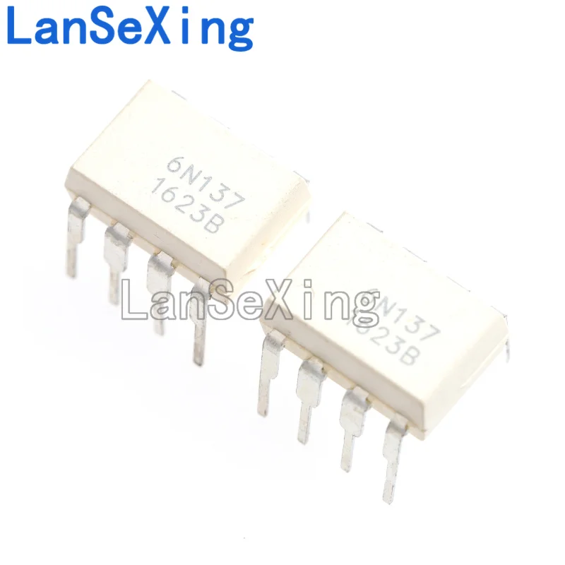 EL6N137 6N137 inline DIP8 high-speed optocoupler isolator logic output optocoupler