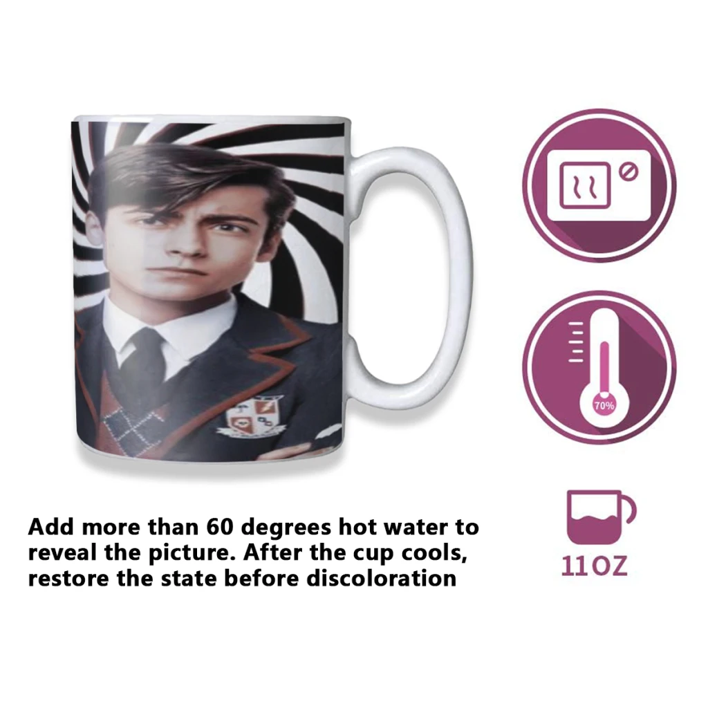 The Umbrella Academy TV Movie Free shipping Mug Changing Color Ceramic Coffee Mugs Magic Tea Cup Best Gift