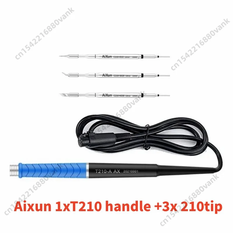 Dicas Aixun-handle para Ferro de Solda Ferramentas de Substituição Aixun T3b T410 T420 T420d T320 T380 Kit C210