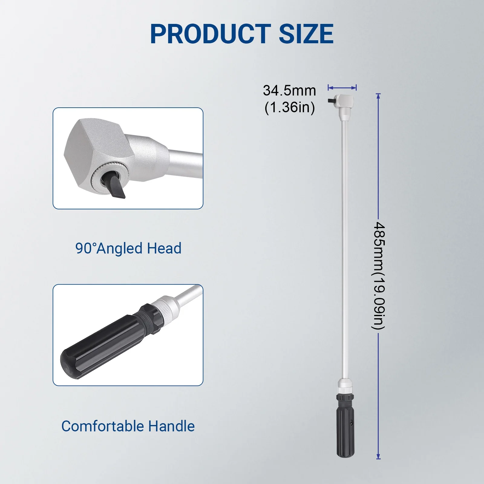 1 قطعة أداة ضبط المسمار الطيار دراجة نارية الملحقات ل ATV UTV الثلج 90 درجة مفك المكربن تعديل أداة #5
