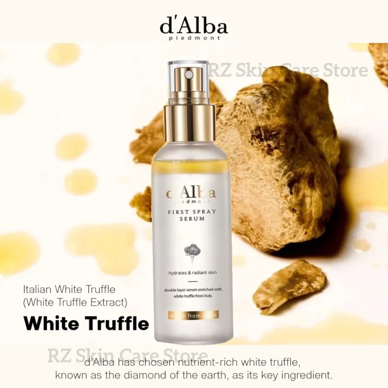 D'alba Suero coreano Suero De Trufa Blanca productos para el cuidado de la piel cuidado Facial Original suero brillante para piel radiante Spray Facial Trufa