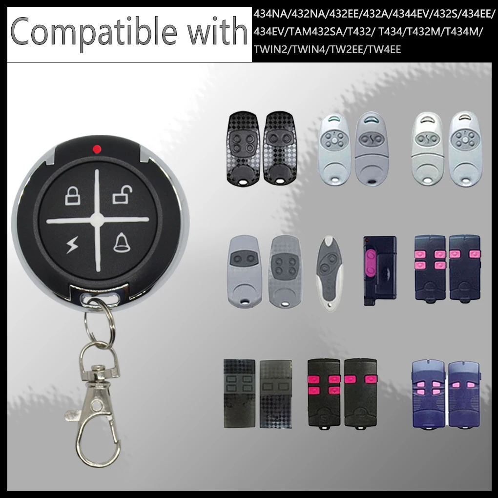 100% replication Compatible  remote control 433.92MHz Garage Remote Control Door  -TOP 434NA/ 432NA/ 432EE/ 432A/ 434A/ 432EV