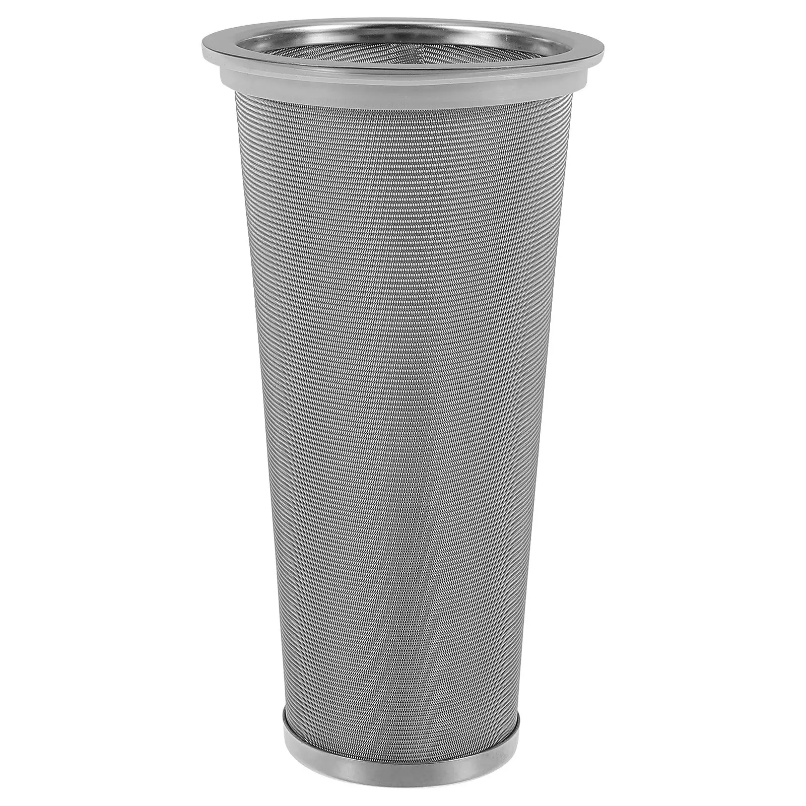 

Mason Jar Coffee Filter Glass Bottle Stainless Steel Fine Mesh Strainer Reusable Cold Brew Tea Infuser for Home Office Brewing