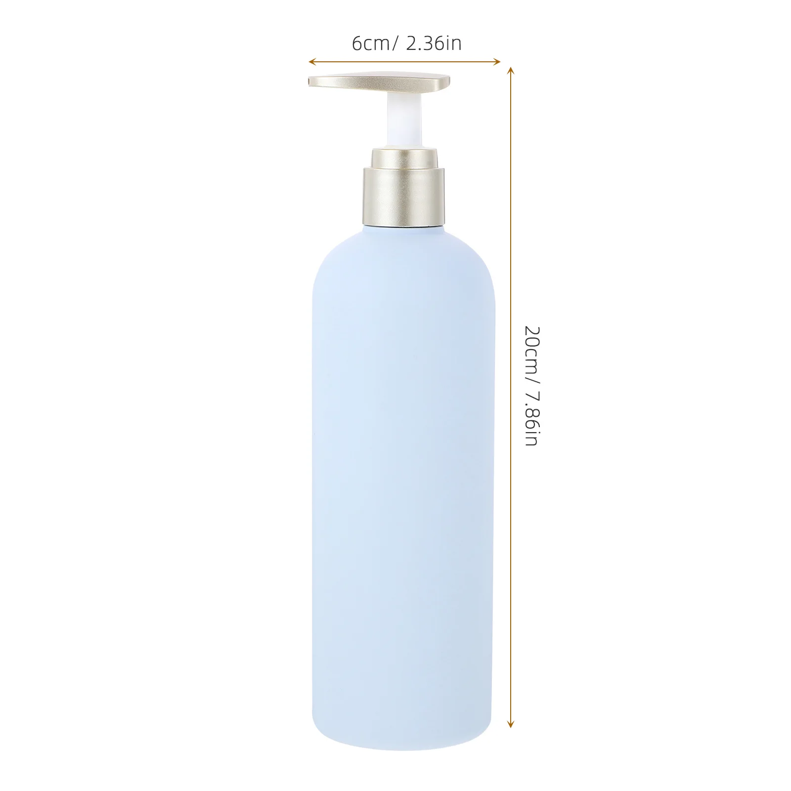 

2 pcs 400ml Refillable Press Pump Bottles Empty Plastic Lotion Shampoo Dispenser Storage Home Travel Bath Accessories