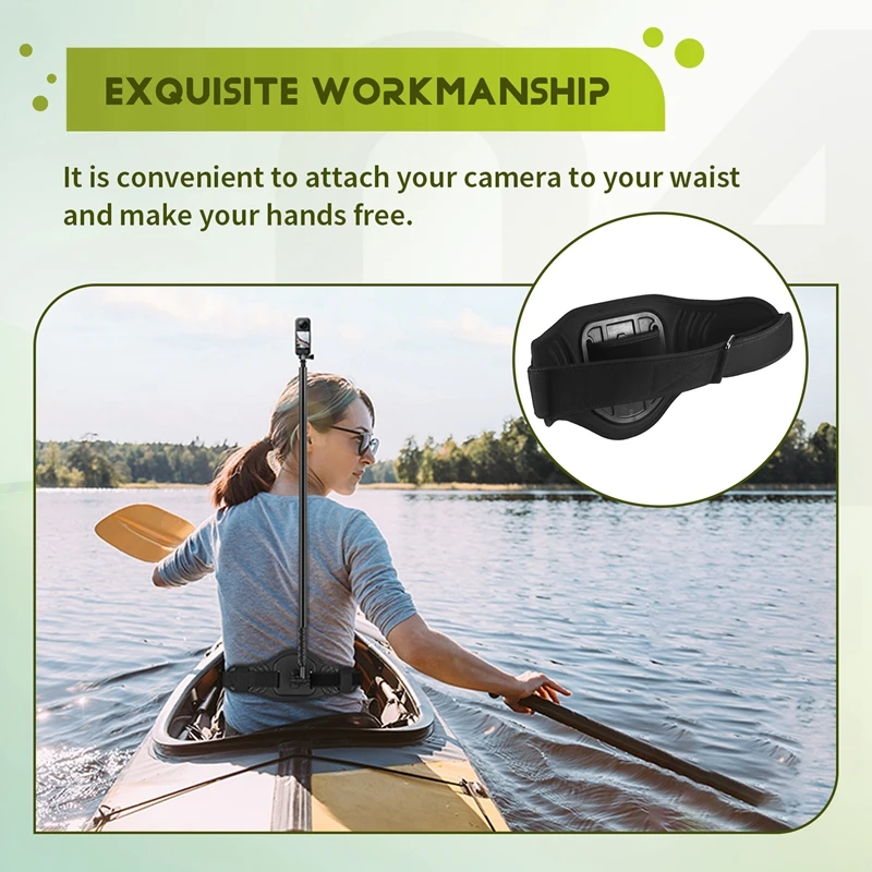 Palo de Selfie Invisible con soporte de cintura portátil para Insta360 ONE X/X2, accesorios panorámicos de barra para Gopro Fusion