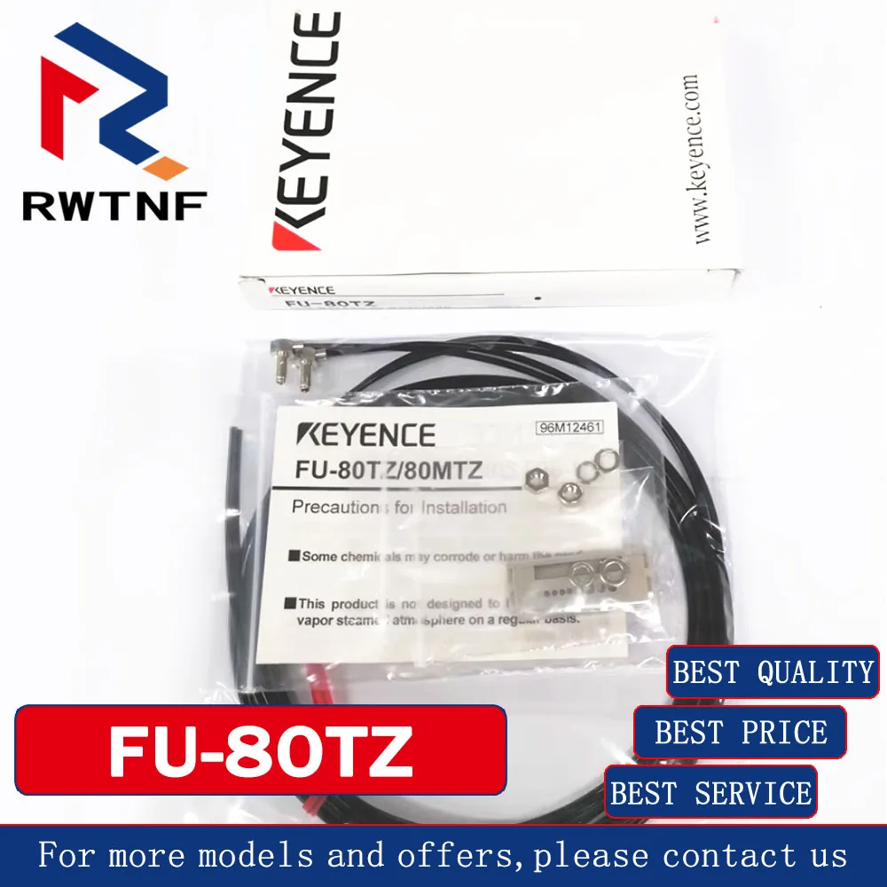 

Brand New Genuine FU-80TZ KEYENCE bend-resistant optical fiber pair sensor 100% original，warehouse stock