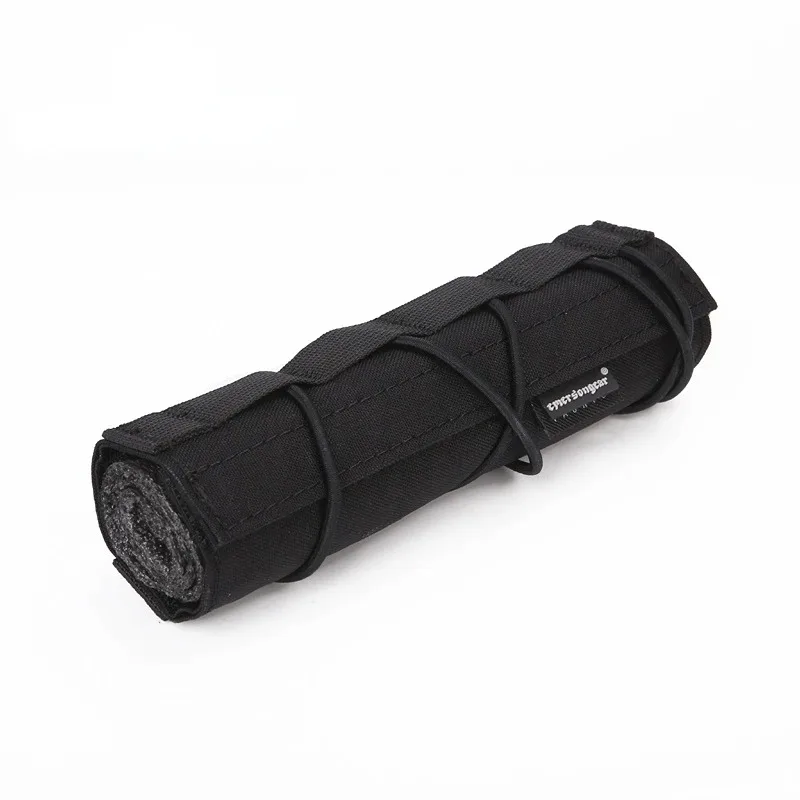 Outdoor  18cm Airsoft Suppressor Cover Silencer Protective Cloth Tool Panel Muffler Case Pouch Bag Hunting Tube Gear