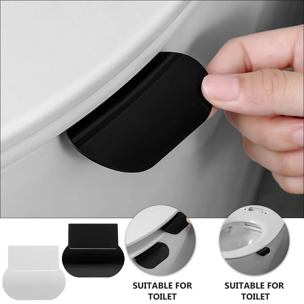 6 Pcs Cover Lifter Toilet Seat Handle Lid Anti-touching Lifting Bowl Raise Covers