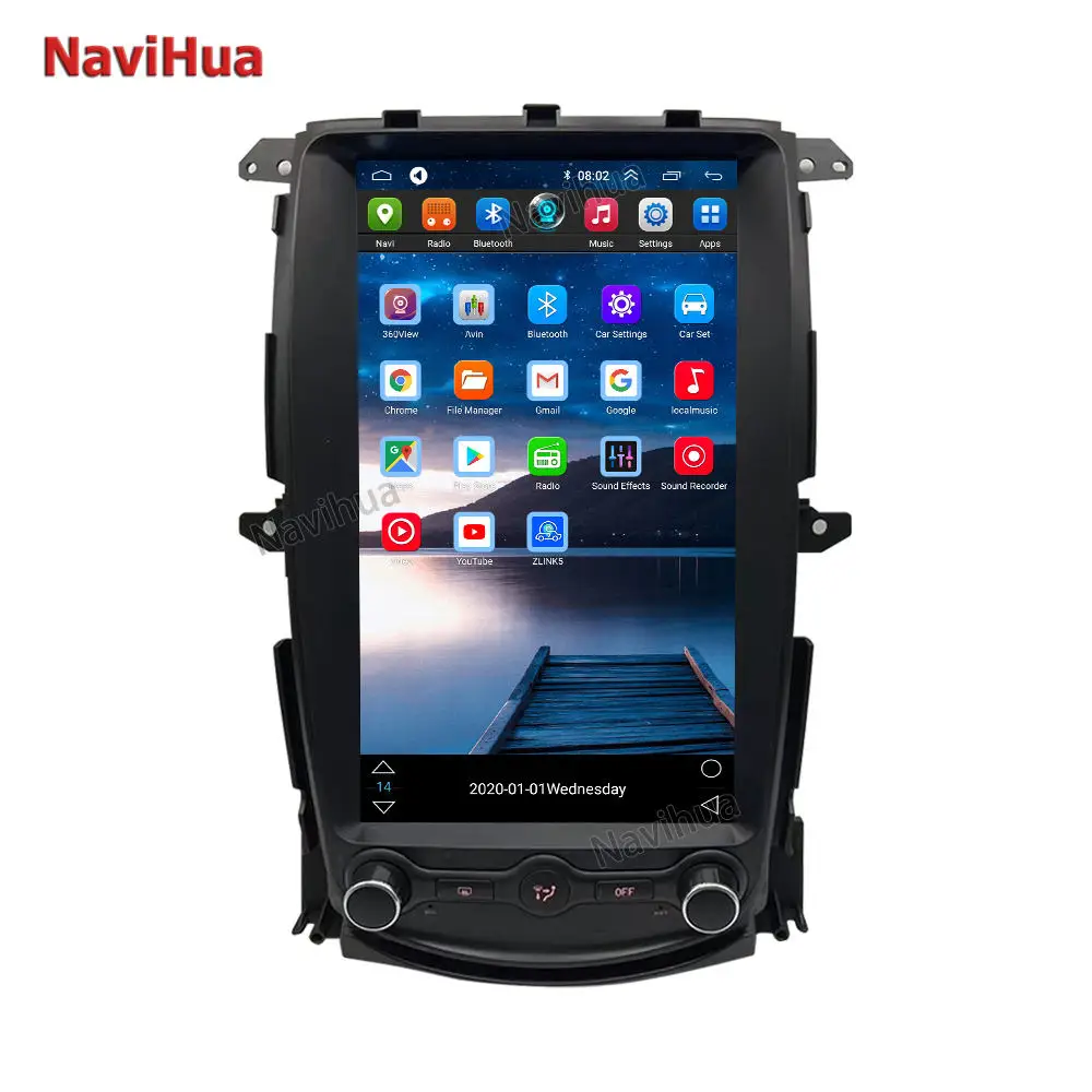 NaviHua For Nissan 370Z 2008 2019 Multimedia Android Car Radio Stereo Auto Headunit Monitor GPS Navigation Carplay New Arrival