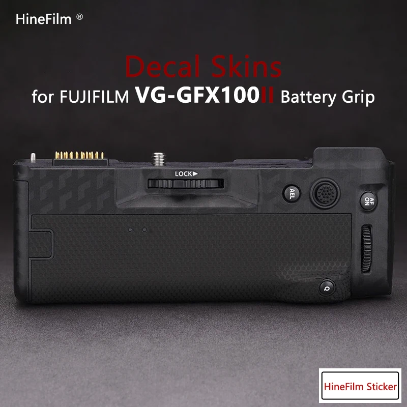 

Защитный чехол для Fujifilm VG-GFX100II, наклейка на батарейку fuji VG GFX100 II, защитная пленка на батарейный отсек