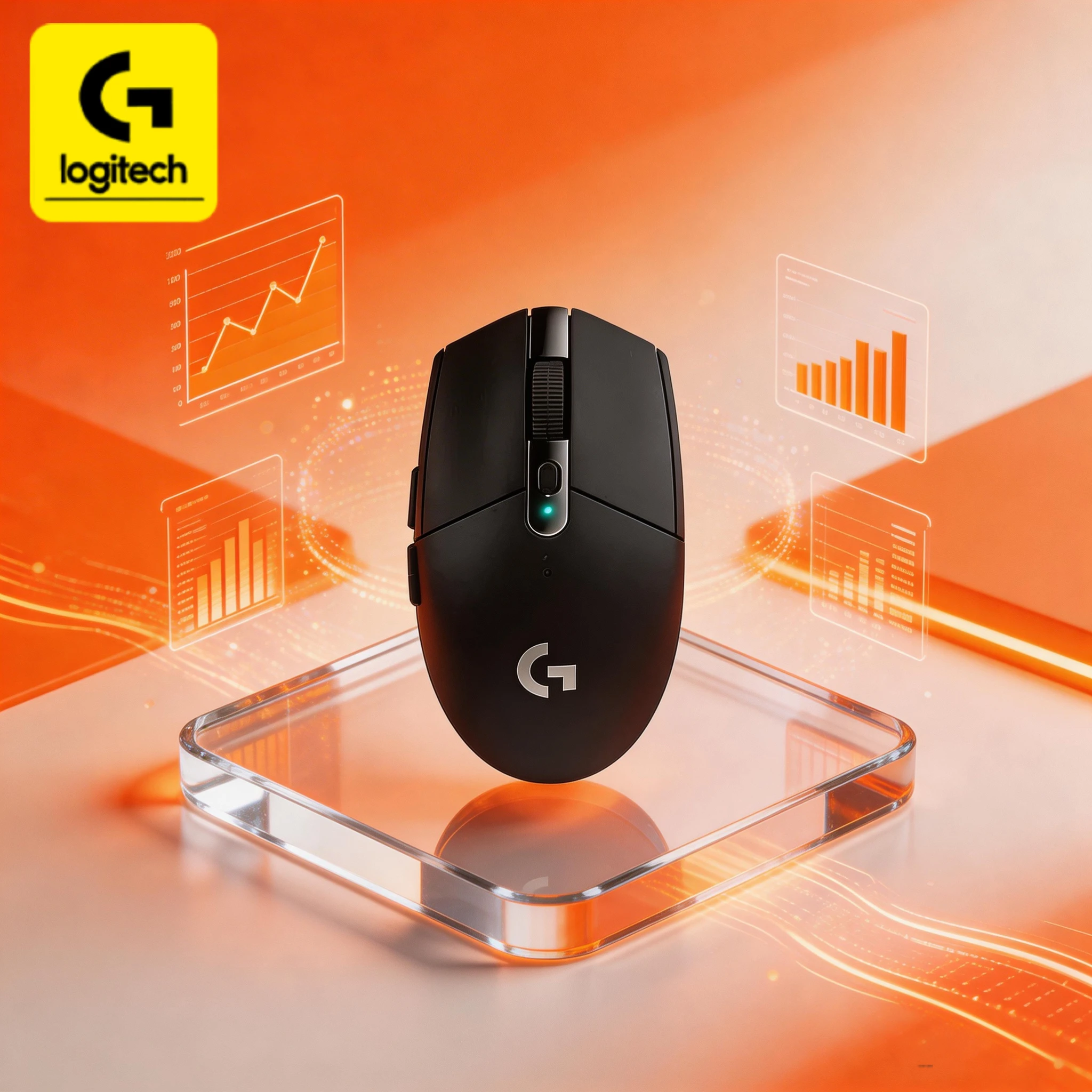 

Беспроводные игровые возможности, ранее не виденные до этого, Logitech G304/G402/G203, сенсор HERO + 12000 DPI