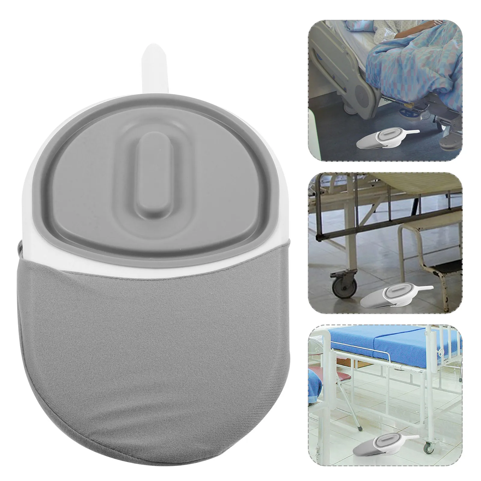 

Handle Portable Patient Bedpan Lightweight Durable Plastic Pregnant Urinal Elderly Chamber Pot Household Nursing Care