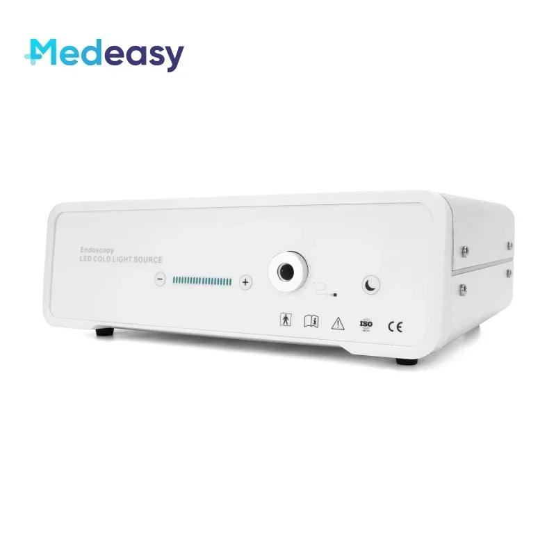 Source de lumière froide LED laparoscopique, câble de lumière de 2.5m, 60W